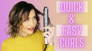 2 In 1 Hair Curler Straightener Tutorial  Quickest amp Easiest way to use it [upl. by Tarrance]