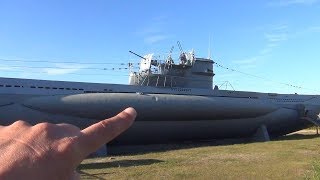 Inside a German WW2 Submarine  Touring U995 UBoot [upl. by Griffith688]