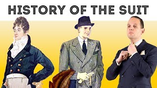 History of the Suit in 22 Minutes The Evolution of Menswear from 1800 to Today [upl. by Nodnil]