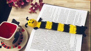 How to make crochet bookmarks Easy amp Simple Crochet bookmark for beginners [upl. by Cirde]