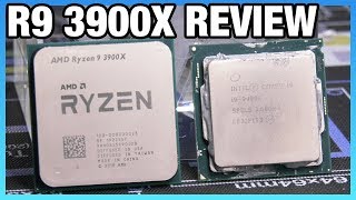 AMD Ryzen 9 3900X Review amp Benchmarks Premiere Blender Gaming amp More [upl. by Nehgaem361]