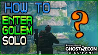 How To Enter Golem Island Solo or Coop NO RAID 🞔 No Commentary 🞔 Ghost Recon Breakpoint [upl. by Betteanne]