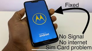 How to Fix No SIM Card Not Sim inserted Or SIM Card Failure Error on Motorola Moto g Moto e [upl. by Htabazile317]