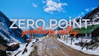 Zero Point  Yumthang Valley  Lachung  Sikkim Tour [upl. by Ailhat]