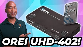 HDMI Switcher With ARC And 4K60Hz Support  OREI UHD 402 [upl. by Tamiko845]